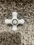 Kingston Brass KBH1602PXC Porcelain Cross Cold Side Handle Polished Read. Fixed Price $25.00.