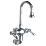 225-ABCP Gooseneck,chrome,chicago FAUCETS,1.5GPM 26Y275. Fixed Price $520.51.