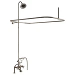 Barclay 4063-MC-PN Code Shower Unit With Elephant Spout And Tub Fillers. Fixed Price $1905.40.