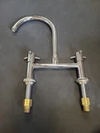Kwc Kitchen Faucet Bridge Polished Chrome Tristar K.10.R2.82.000. Fixed Price $239.20.