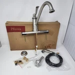 Pfister Portland 1-HANDLE Kitchen Faucet W Sidesprayer LG34-4PSO Stainless Steel. Fixed Price $77.39.