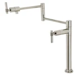 Kingston Brass KS470.ML Milano 3 Gpm 1 Hole Pot Filler - Nickel. Fixed Price $601.22.