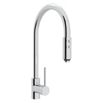 Rohl LS57L-APC-2 Pirellone Tall Pull-down Kitchen Faucet Polished Chrome. Fixed Price $1401.00.