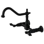 Kingston Brass KS124.PKL Duchess 1.8 Gpm Widespread Bridge - Black. Fixed Price $347.72.
