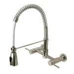 Kingston Brass Concord Double-handle Wall-mount Pre-rinse Bridge Faucet GS8288DL. Fixed Price $465.15.