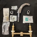Chicago Faucets Kitchen Sink Polished Chrome 405-E70-317XKAB. Fixed Price $150.00.