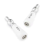 Porcelain Lever Small Handles - Pair Of Signature Hardware 900869. Fixed Price $49.00.