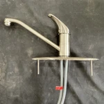 Symmons Origins Kitchen Faucet Satin Nickel S-23-STN-BH-1.5. Fixed Price $49.99.