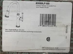 Brizo 63058LF-SS Tulham Pull-down Kitchen Faucet Brilliance Stainless *read*. Fixed Price $463.99.