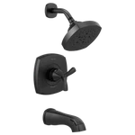 Delta Stryke Single Handle Tub/shower Trim Kit Matte Black-certified Refurbished. Fixed Price $338.98.