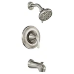 Moen 82550SRN Darcy 1-HANDLE 5-SPRAY Tub & Shower Faucet Spot Resist Nickel. Fixed Price $112.99.