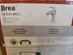 Pfister Brea LF-042-BRCC Push & Seal Polished Chrome Lever Bathroom Sink Faucet. Fixed Price $59.97.