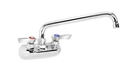 Krowne 10-410L Wall Kitchen Faucet, 4" Center Mount, 10" Swin... Fast Ship. Fixed Price $135.99.
