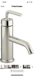 Kohler K-14404-4A-BN Purist Tall Single-handle Faucet With Straight Lever. Fixed Price $425.00.