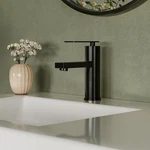 Everstein 7" Height Single Handle Hole Bathroom Faucet 1.2GPM Matte Black. Fixed Price $51.99.
