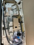 Brizo Odin 64065LF-PGLHP Kitchen Faucet, 1.8 Gpm, Touch, Polished Gold, Less Han. Fixed Price $295.99.