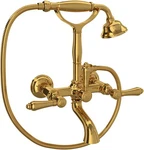 Rohl A1401LMULB Exposed Wall Mount Tub Filler - Unlacquered Brass. Fixed Price $1676.32.