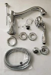 Delta T4797-LHP Cassidy Deck Mounted Roman Tub Filler Trim Hand Shower, Chrome. Fixed Price $199.97.