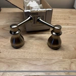 Delta Metal Lever Handle Set - Kitchen Or Bathroom Stainless Model#: H269SS. Fixed Price $89.99.
