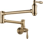 Delta 1177LF Traditional Wall Mounted Pot Filler - Bronze. Fixed Price $789.00.