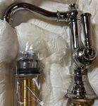 Newport Brass 2473/26 Jacobean Single Handle Kitchen Faucet - Chrome. Fixed Price $599.00.