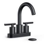 Anza 4 In. Centerset Double Handle Bathroom Faucet With Pop-up Drain Included. Fixed Price $18.47.