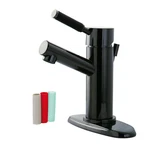 Kingston Brass NS8420DKL Single-handle Bathroom Faucet With Pop-up,black. Fixed Price $199.98.