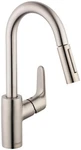 Hansgrohe 04506 Focus 1.75 Gpm Pull-down Prep Kitchen Faucet Silver. Fixed Price $519.99.