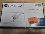 Glacier Bay Single-handle Standard Kitchen Faucet Polished Chrome. Fixed Price $55.00.