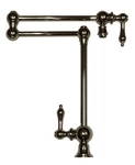Whitehaus WHKPFDLV3-9555-C Two Jointed Traditional Pot Filler Chrome. Fixed Price $525.00.