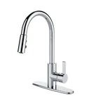 Runfine Single-handle Pull-down Sprayer Kitchen Faucet Chrome. Fixed Price $39.97.