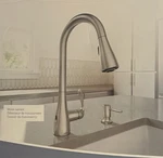 Moen 87912EWSRS Georgene Motionsense Wave Pulldown Touchless Kitchen Faucet. Fixed Price $159.98.