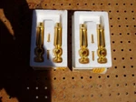 Kohler Replacement Knob Handles Pair 24-CARAT Gold Finish K-9634 Onyx Nos. Fixed Price $109.99.