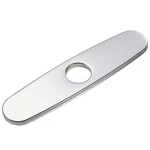 Gangang Sink Faucet Deck Plate 9.5 Inch 9.6" * 2.3" 0.3", Chrome Finish. Fixed Price $13.99.