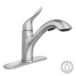 Moen 87931SRS Koa One-handle Pull-out Kitchen Faucet Spot Resist Stainless. Fixed Price $99.99.
