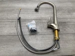 Newport Brass 2500-5123/15S Vespera 1.8 Gpm Hole Pull Down Kitchen Faucet. Fixed Price $664.99.