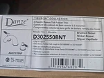 Danze D302550BNT 2-HANDLE Roman Tub Faucet Trim Kit Brushed Nickel. Fixed Price $86.00.