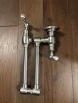 Grohe Silkmove Wall Mounted Pot Filler Stainless Steel 31041SD0 24 Long. Fixed Price $250.00.