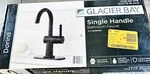 Glacier Bay Dorind Single-handle Deck Mount High-arc Bathroom Faucet Black. Fixed Price $27.99.