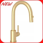 Perrin And Rowe Holborn Pull Down Bar Prep Kitchen Faucet R16. Fixed Price $749.95.