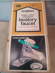 Nos Vintage Sears Sculptura Lavatory Faucet 4 Center Set New Sealed Pop-up Rare. Fixed Price $85.00.