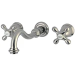Kingston Brass KS312.AX Vintage 1.2 Gpm Wall Mounted Widespread - Nickel. Fixed Price $347.72.