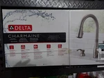 Delta 19962Z-SSSD-DST Kitchen Faucet With Soap Dispenser Stainless. Fixed Price $179.00.
