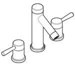 Moen T6110BN Level Two-handle High Arc Bathroom Faucet, Brushed Nickel. Fixed Price $209.00.