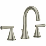 Proflo Widespread Bathroom Faucet Handle W/ Drain Brushed Nickel PFWSC2860BN. Fixed Price $69.95.