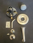 Brizo Tub/shower Trim W/push Button Diverter Satin Nickel Less Handle 6616-SNLHP. Fixed Price $159.20.