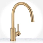 Miseno MNO003L Mia 1.8 Gpm Hole Pull Down Kitchen Faucet - Gold. Fixed Price $248.00.