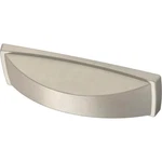 (5 Pack) Inch & 3-3/4 Dual Mount Modern Farmhouse Cup Pull Satin Nickel. Fixed Price $44.70.
