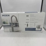 Moen 87492SRS Spot Resist Stainless One-handle High Arc Pulldown Kitchen Faucet. Fixed Price $126.00.
