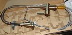 Kraus Britt Pull-down Kitchen Faucet With 3 Function Sprayer Brushed Gold. Fixed Price $195.60.